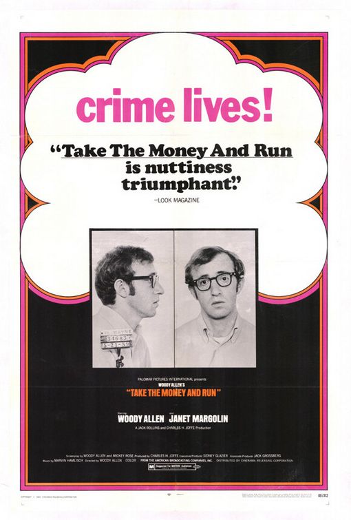 Take the Money and Run Movie Poster