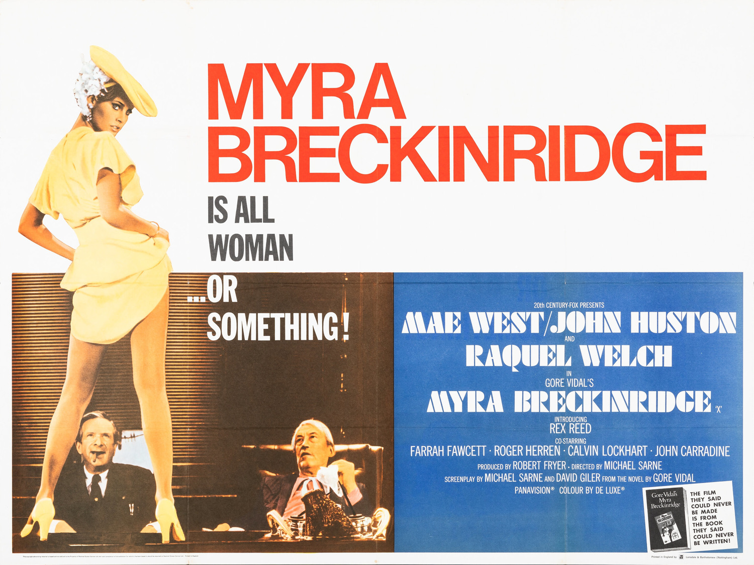 Extra Large Movie Poster Image for Myra Breckinridge (#3 of 4)