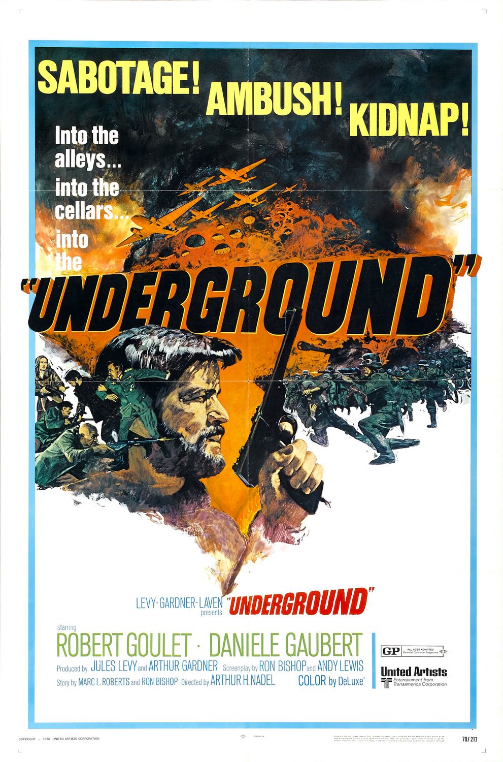 Extra Large Movie Poster Image for Underground 