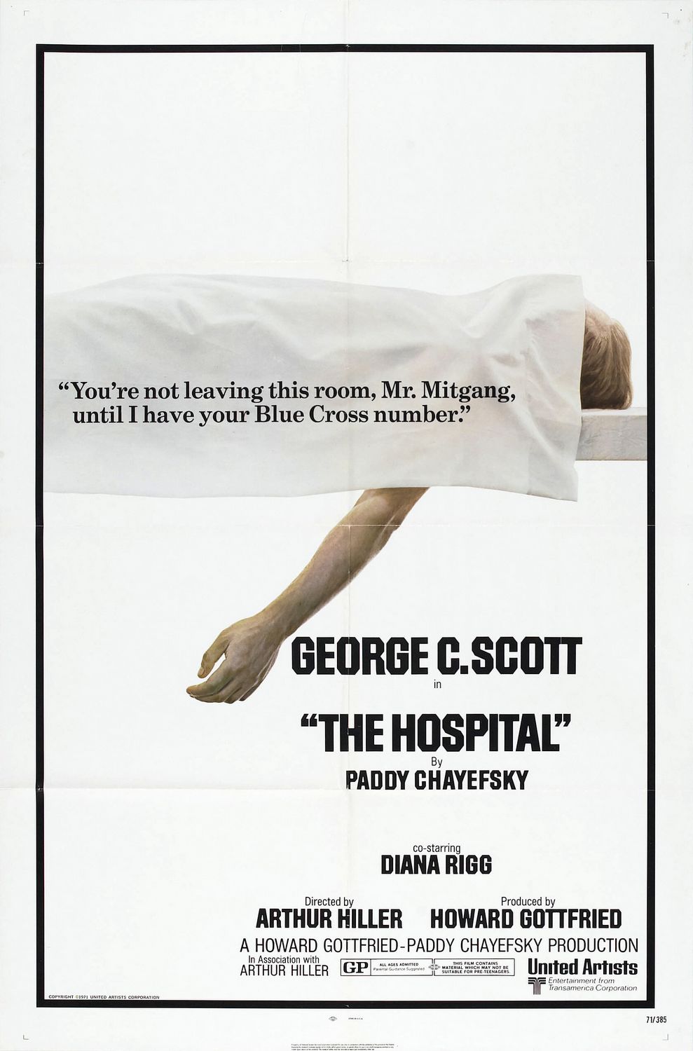 Extra Large Movie Poster Image for The Hospital (#1 of 2)