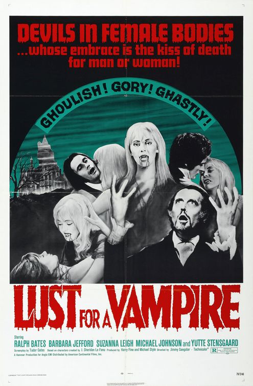 Lust for a Vampire Movie Poster
