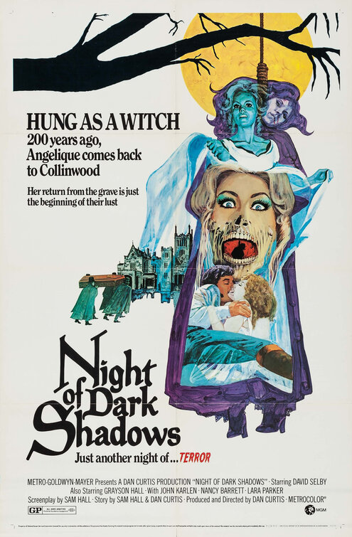 Night of Dark Shadows Movie Poster