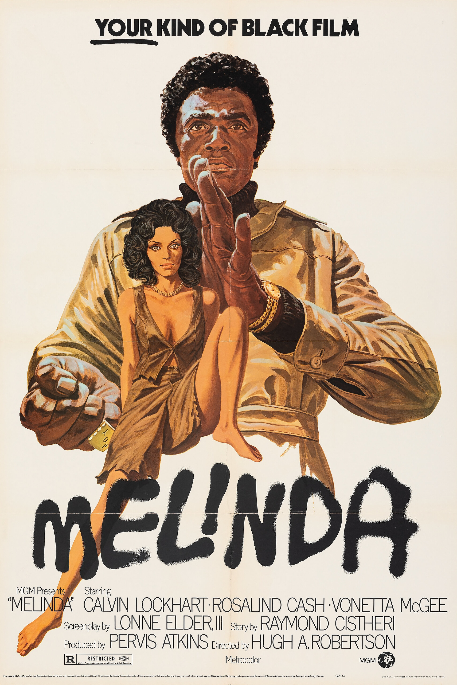 Mega Sized Movie Poster Image for Melinda 