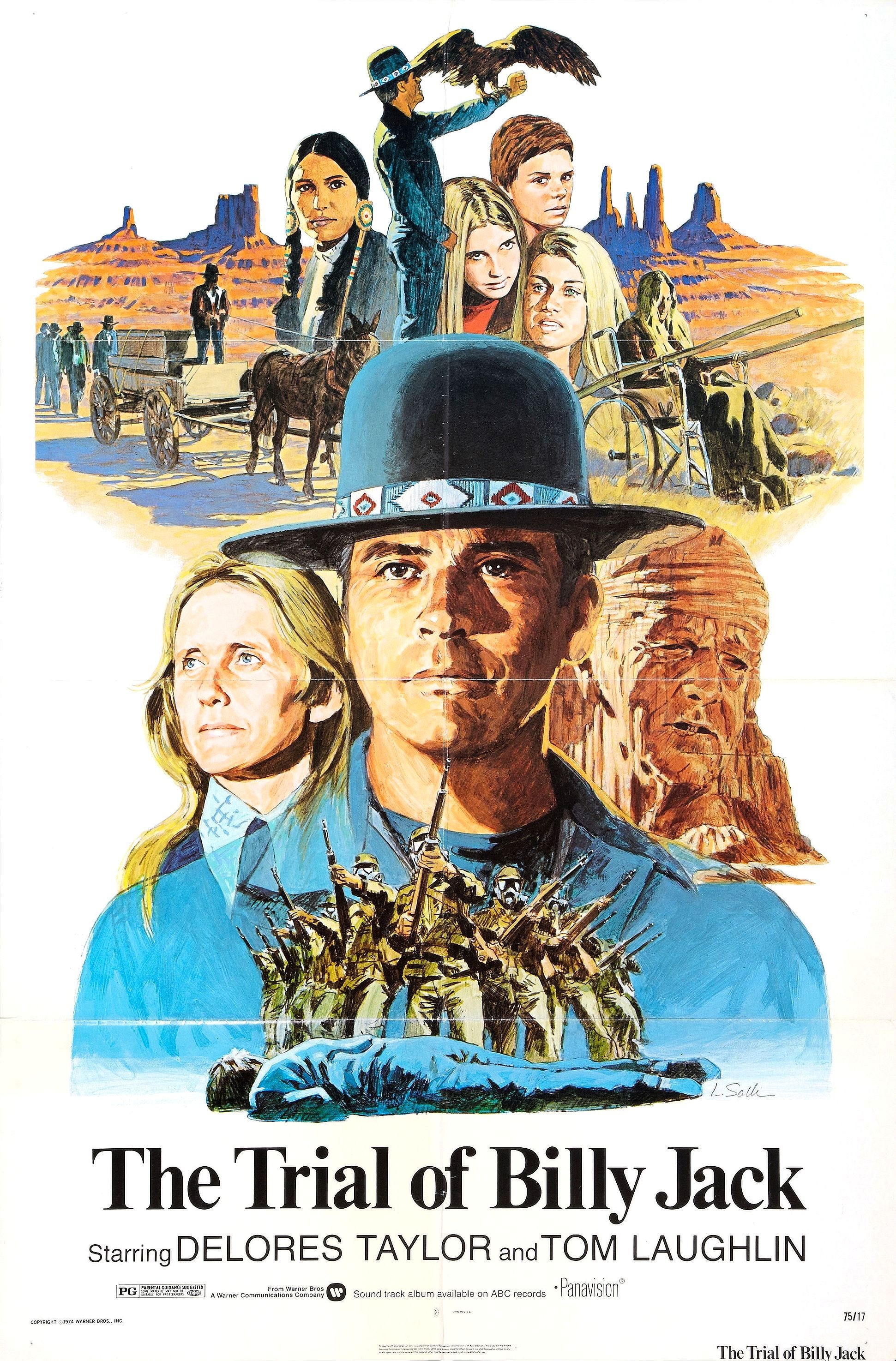 Mega Sized Movie Poster Image for The Trial of Billy Jack 
