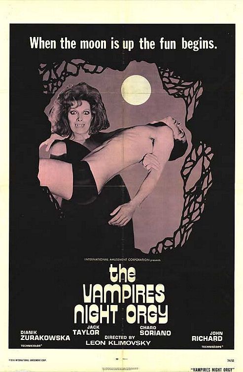 The Vampires' Night Orgy Movie Poster