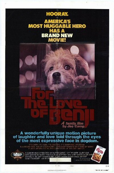 For the Love of Benji Movie Poster
