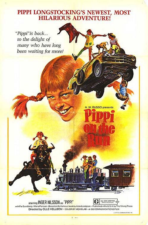 Pippi on the Run Movie Poster