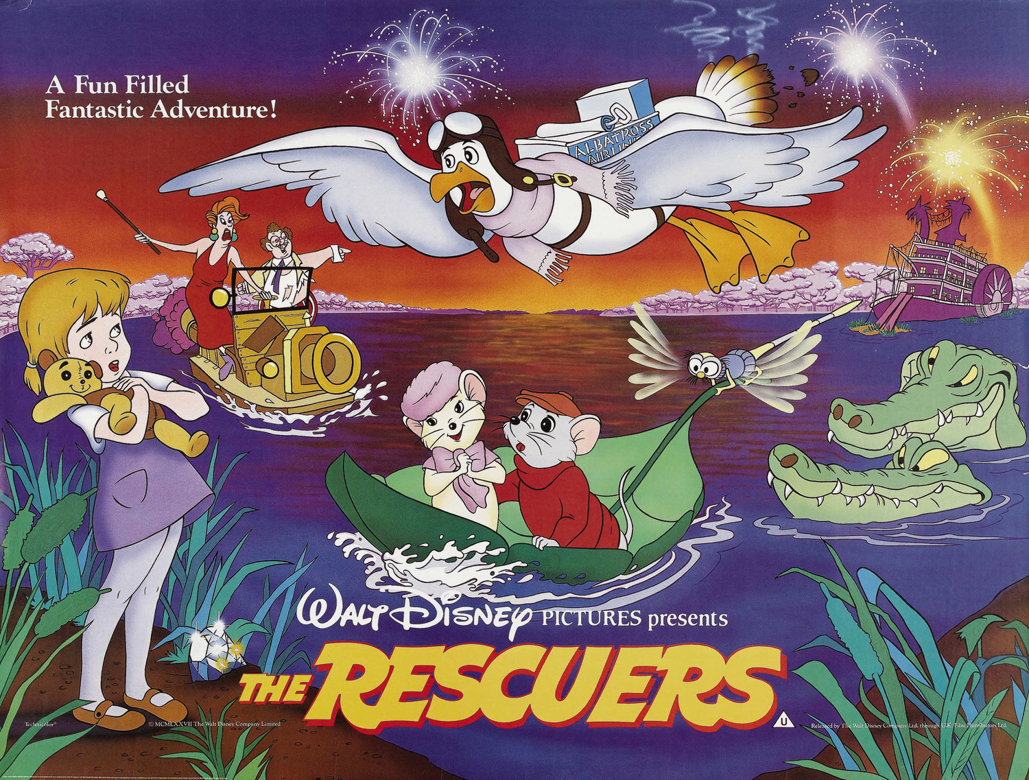 Extra Large Movie Poster Image for The Rescuers (#5 of 5)