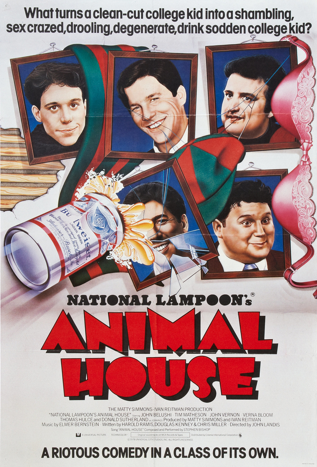 Extra Large Movie Poster Image for Animal House (#5 of 5)