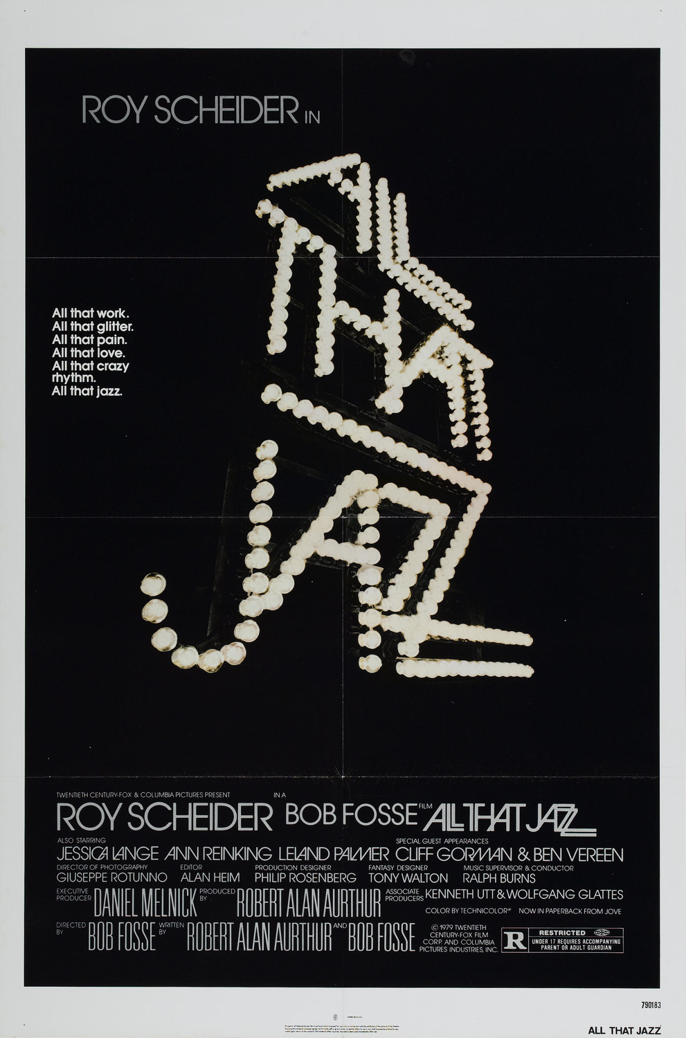 Extra Large Movie Poster Image for All That Jazz (#1 of 2)