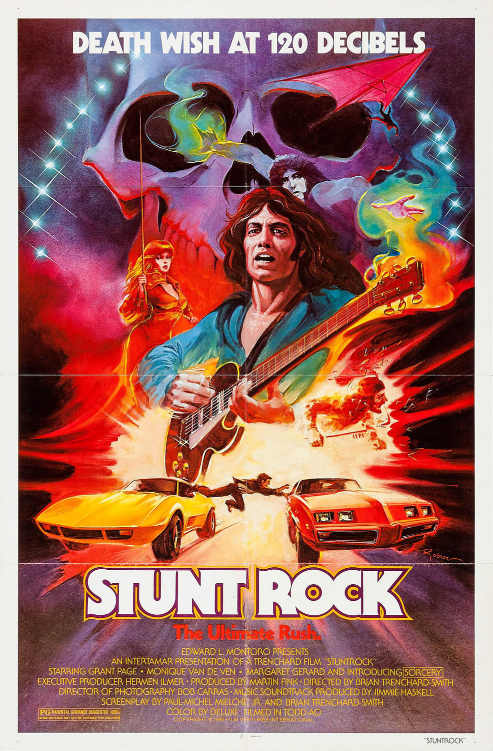 Extra Large Movie Poster Image for Stunt Rock (#1 of 2)