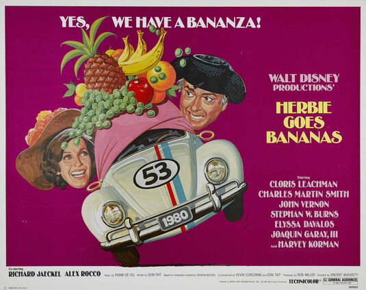Herbie Goes Bananas Movie Poster
