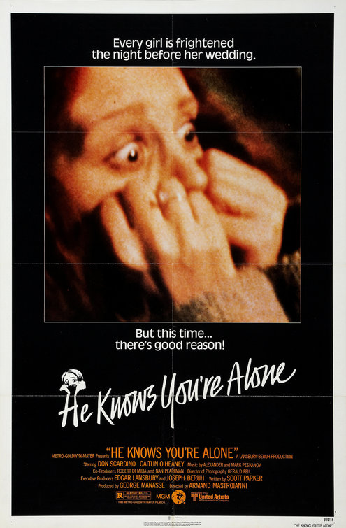 He Knows You're Alone Movie Poster