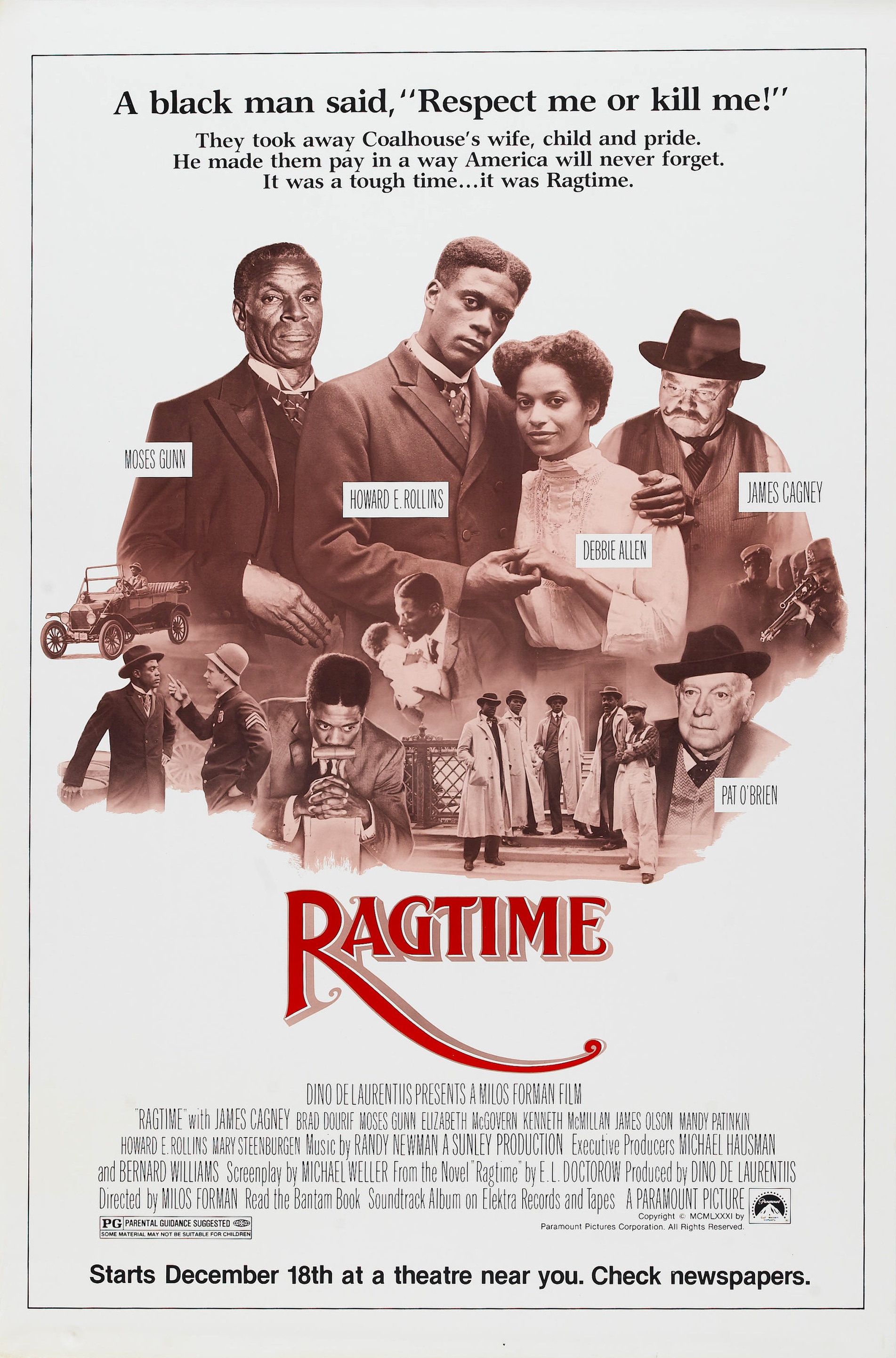 Mega Sized Movie Poster Image for Ragtime (#4 of 5)