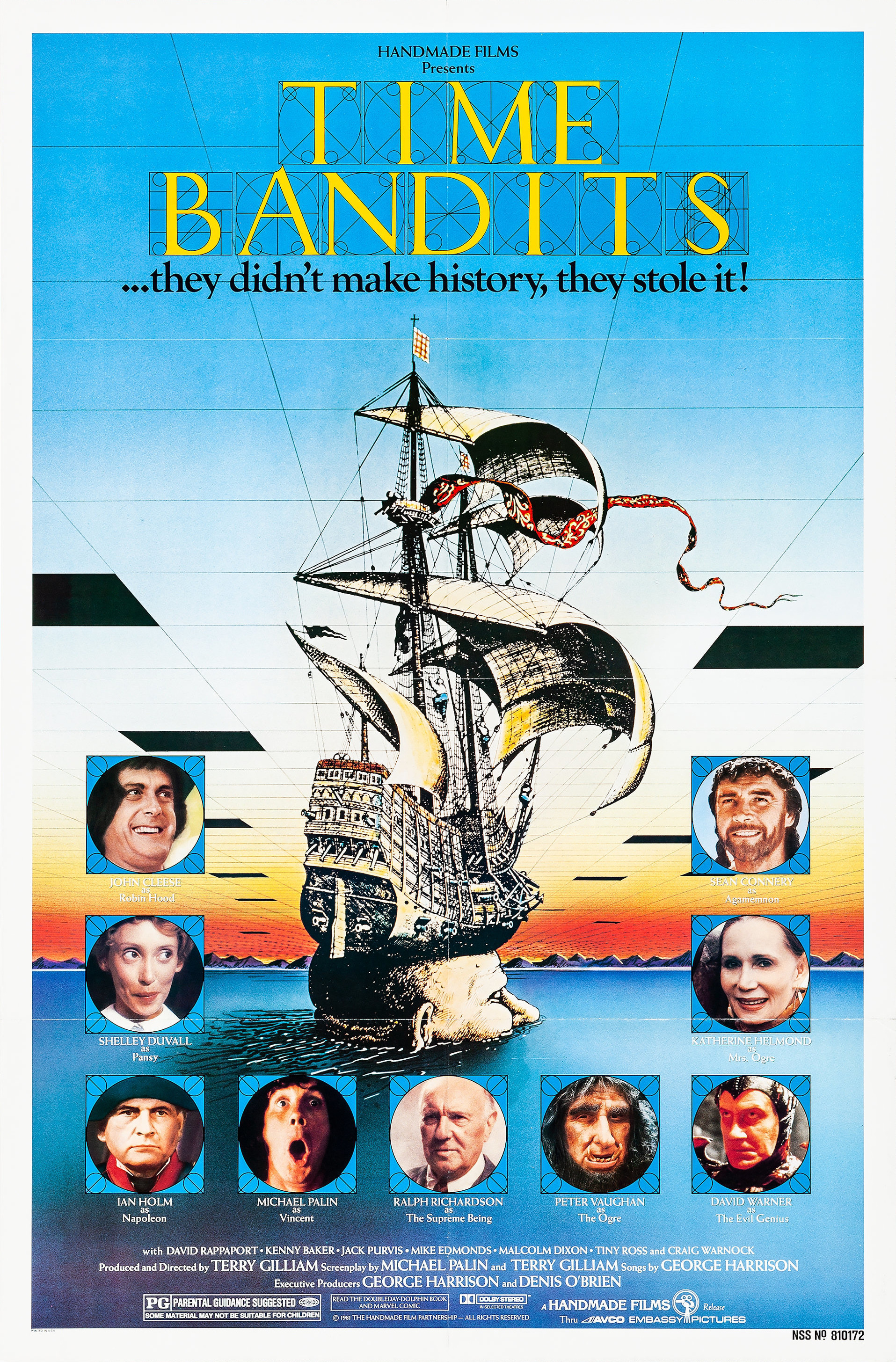 Mega Sized Movie Poster Image for Time Bandits (#1 of 2)