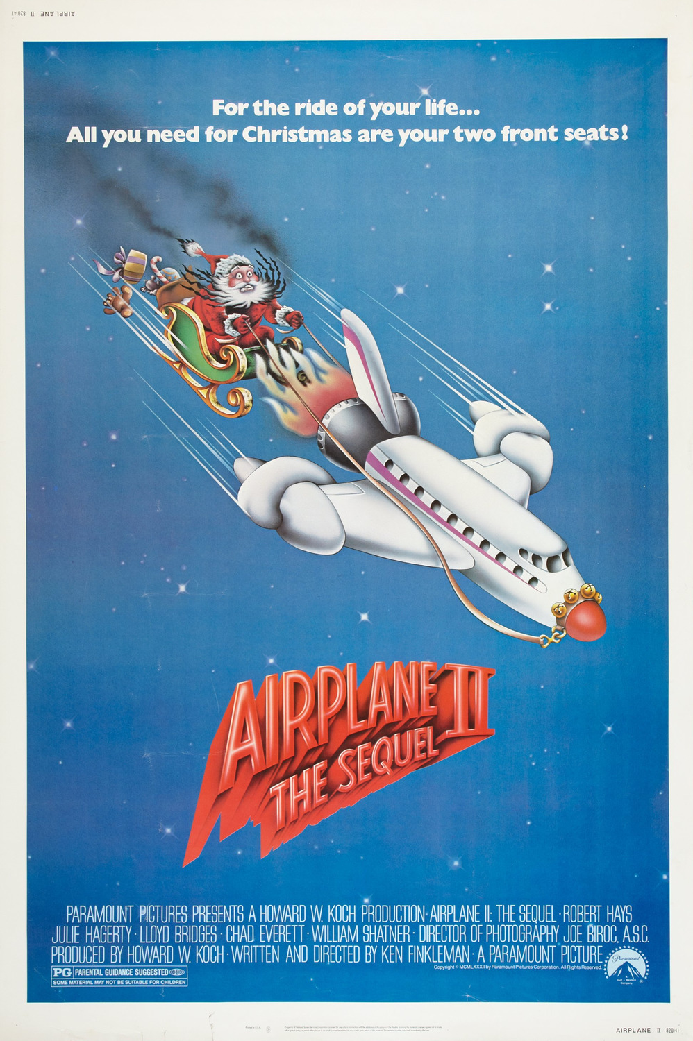Extra Large Movie Poster Image for Airplane II: The Sequel 