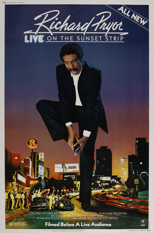Richard Pryor Live on the Sunset Strip Movie Poster
