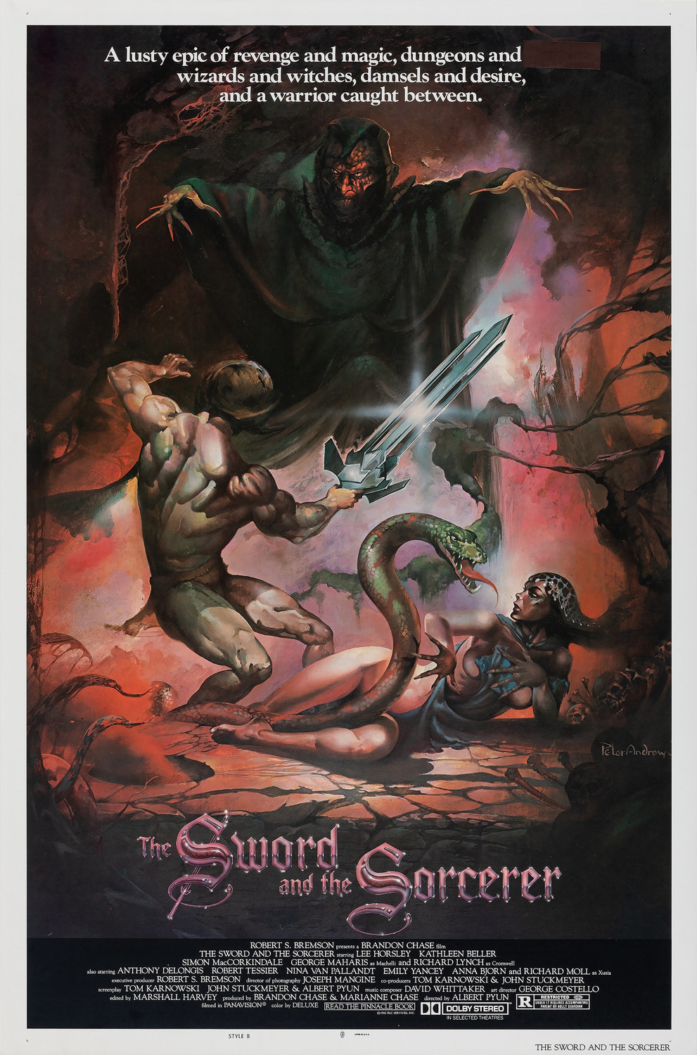 Extra Large Movie Poster Image for The Sword and the Sorcerer (#2 of 3)