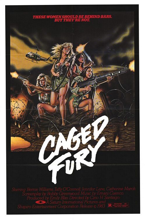 Caged Fury Movie Poster