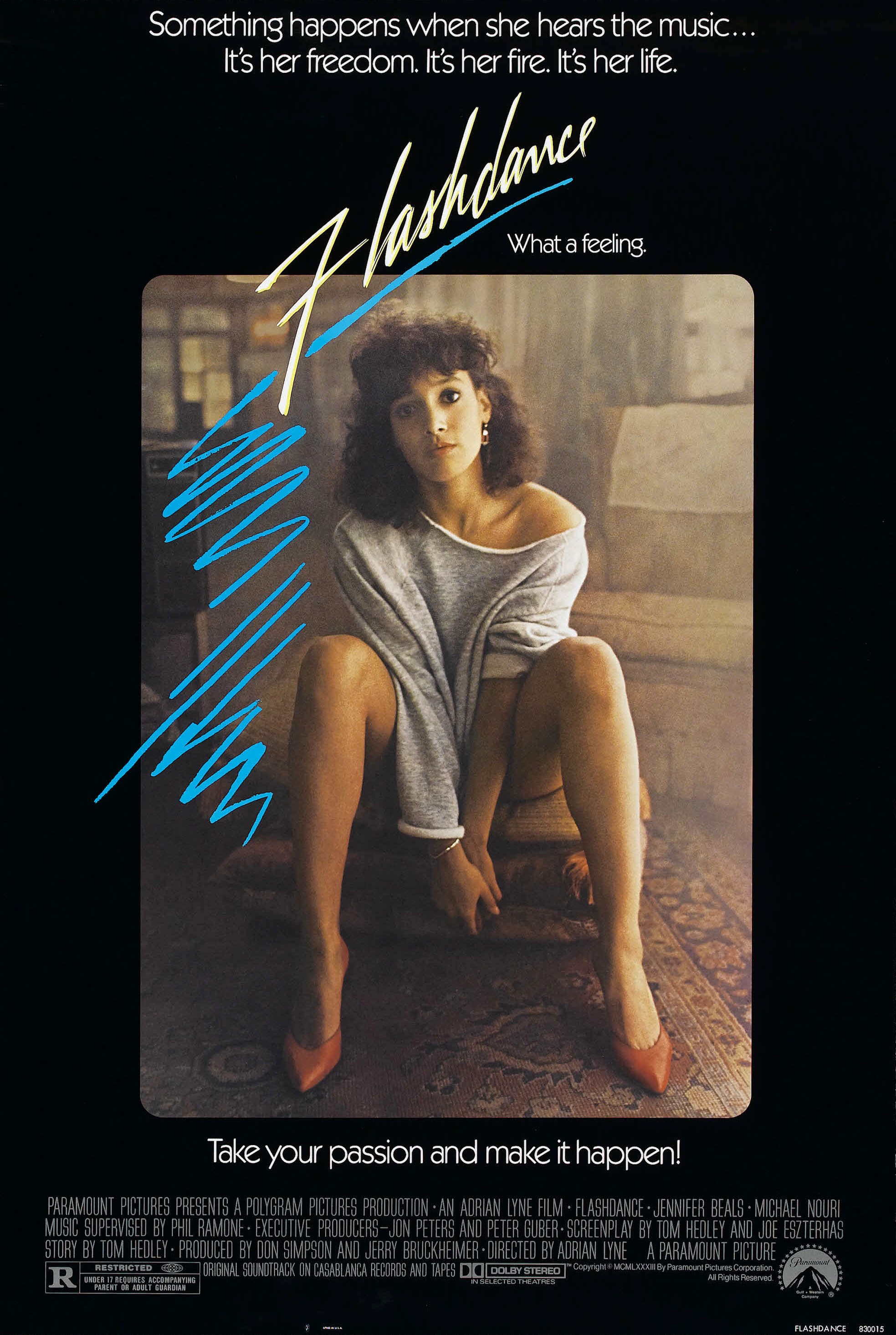 Mega Sized Movie Poster Image for Flashdance 