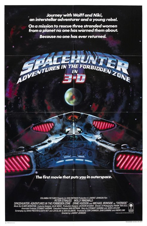 Spacehunter: Adventures in the Forbidden Zone Movie Poster