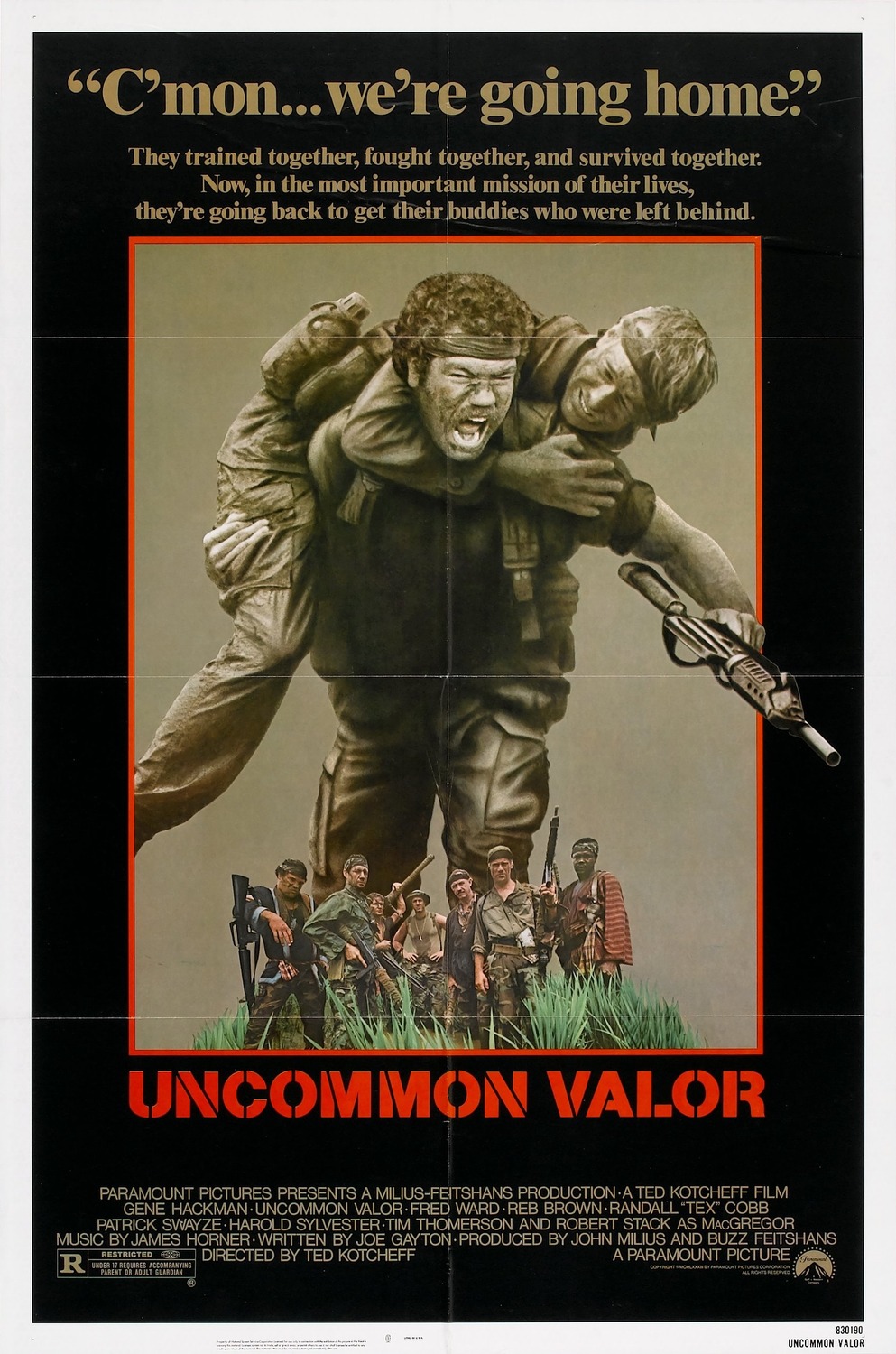 Extra Large Movie Poster Image for Uncommon Valor 