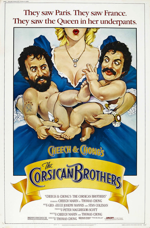 Cheech & Chong's The Corsican Brothers Movie Poster