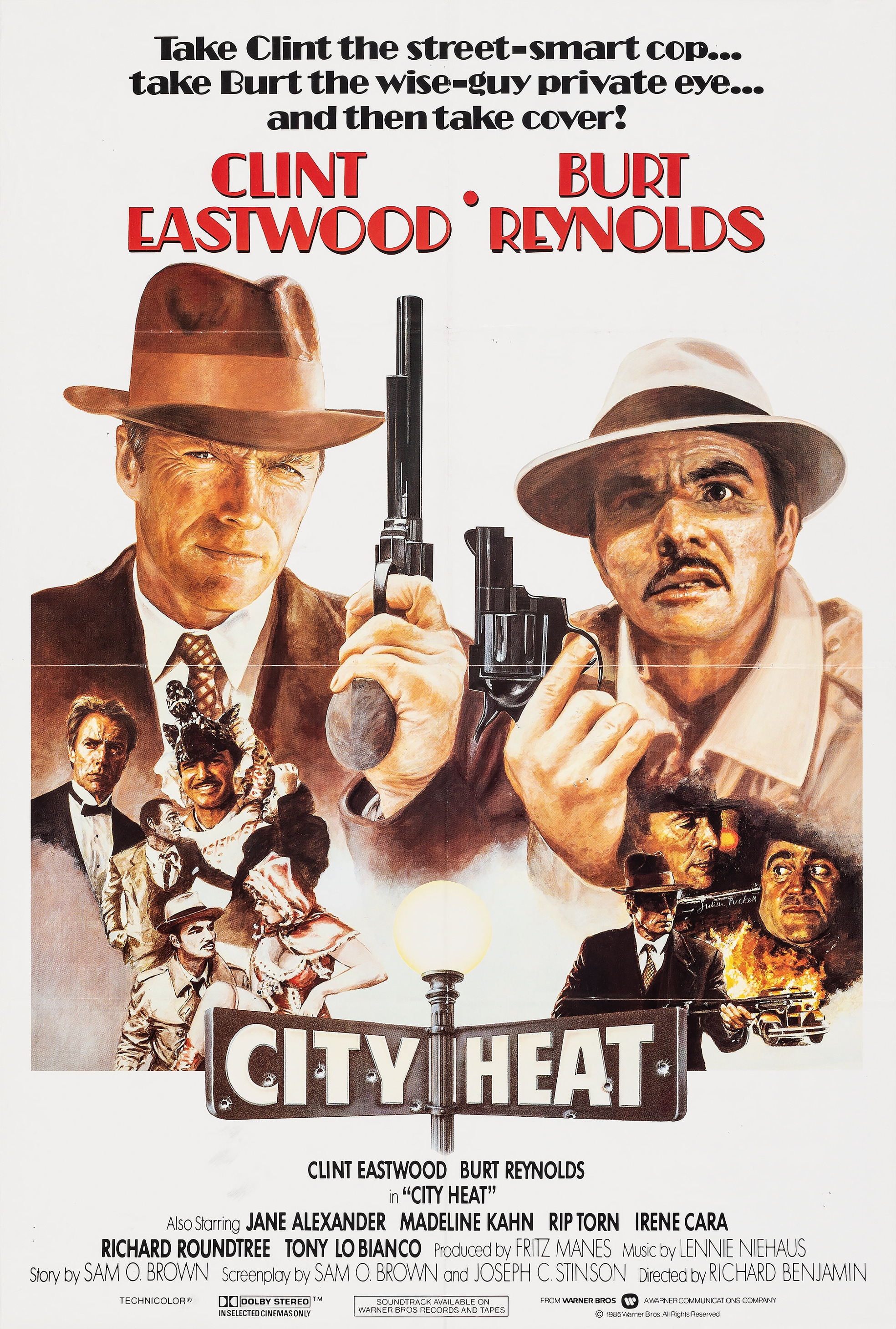 Mega Sized Movie Poster Image for City Heat (#2 of 2)
