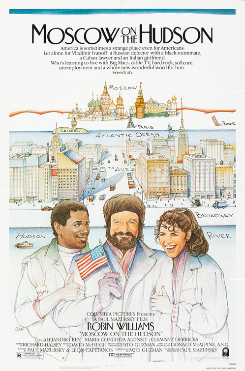 Moscow on the Hudson Movie Poster