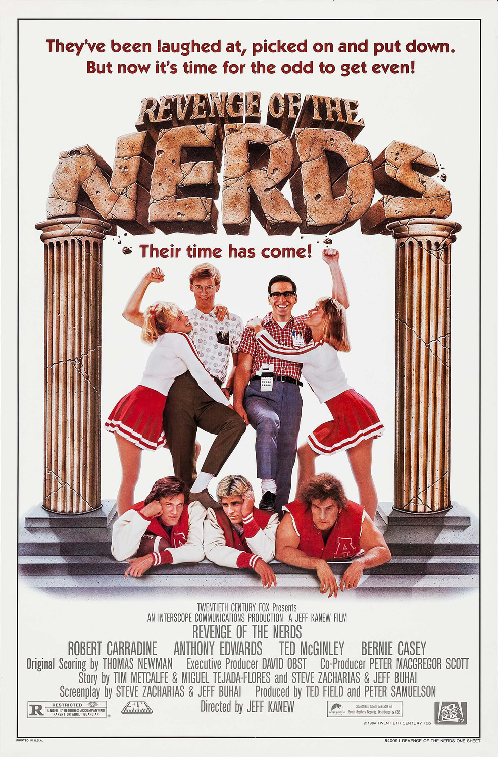 Extra Large Movie Poster Image for Revenge of the Nerds 