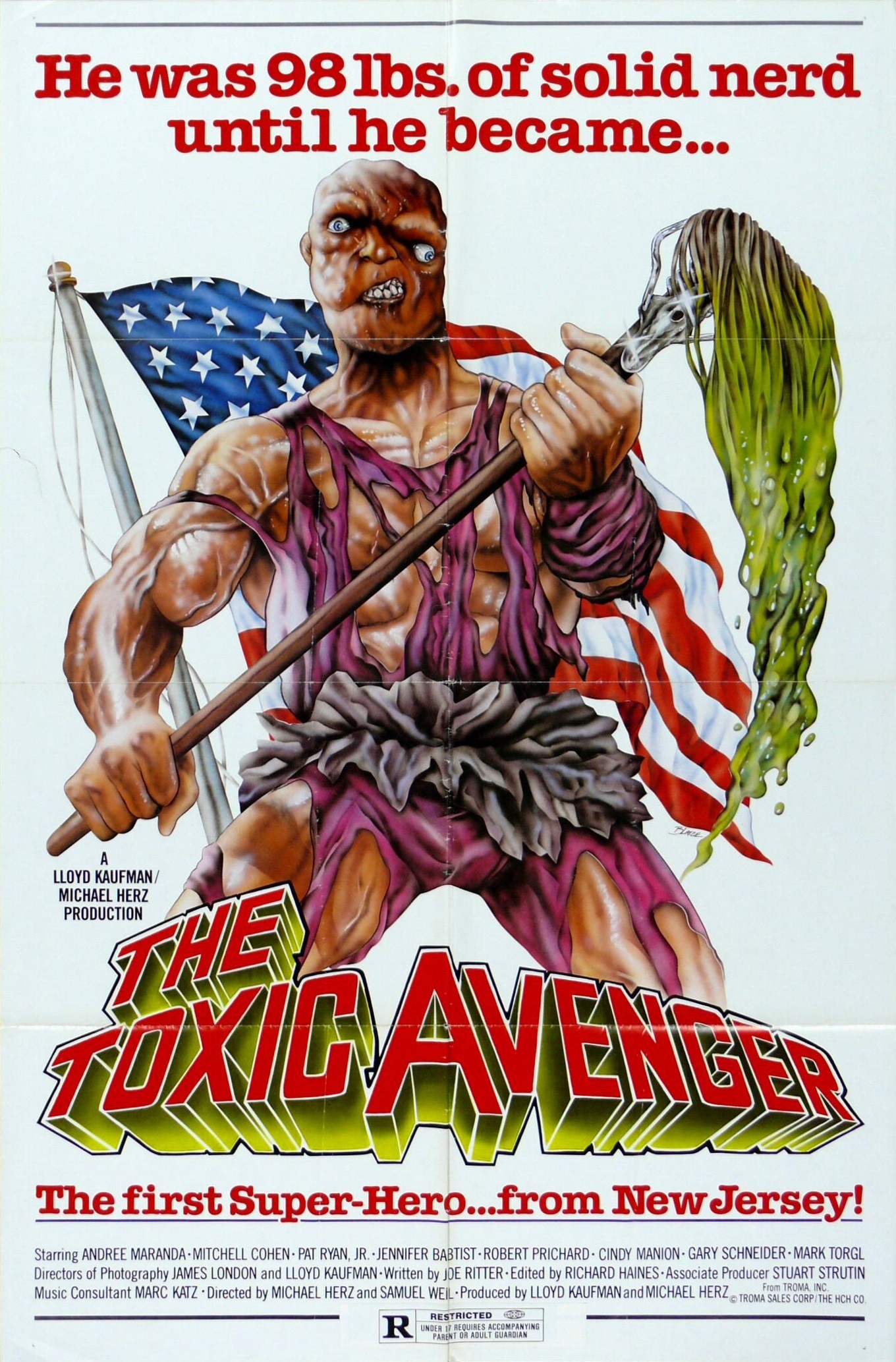 Mega Sized Movie Poster Image for The Toxic Avenger 