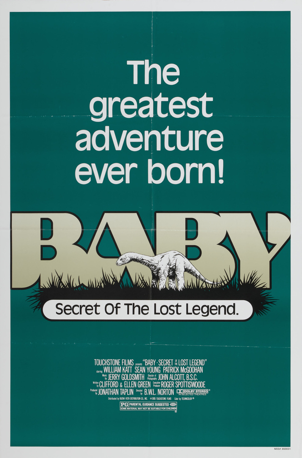 Extra Large Movie Poster Image for Baby... Secret of the Lost Legend (#1 of 2)