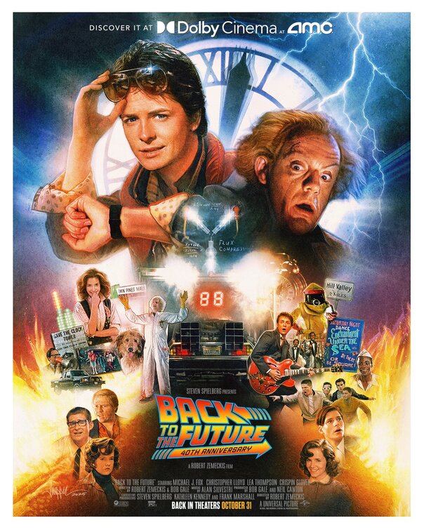 Back to the Future Movie Poster
