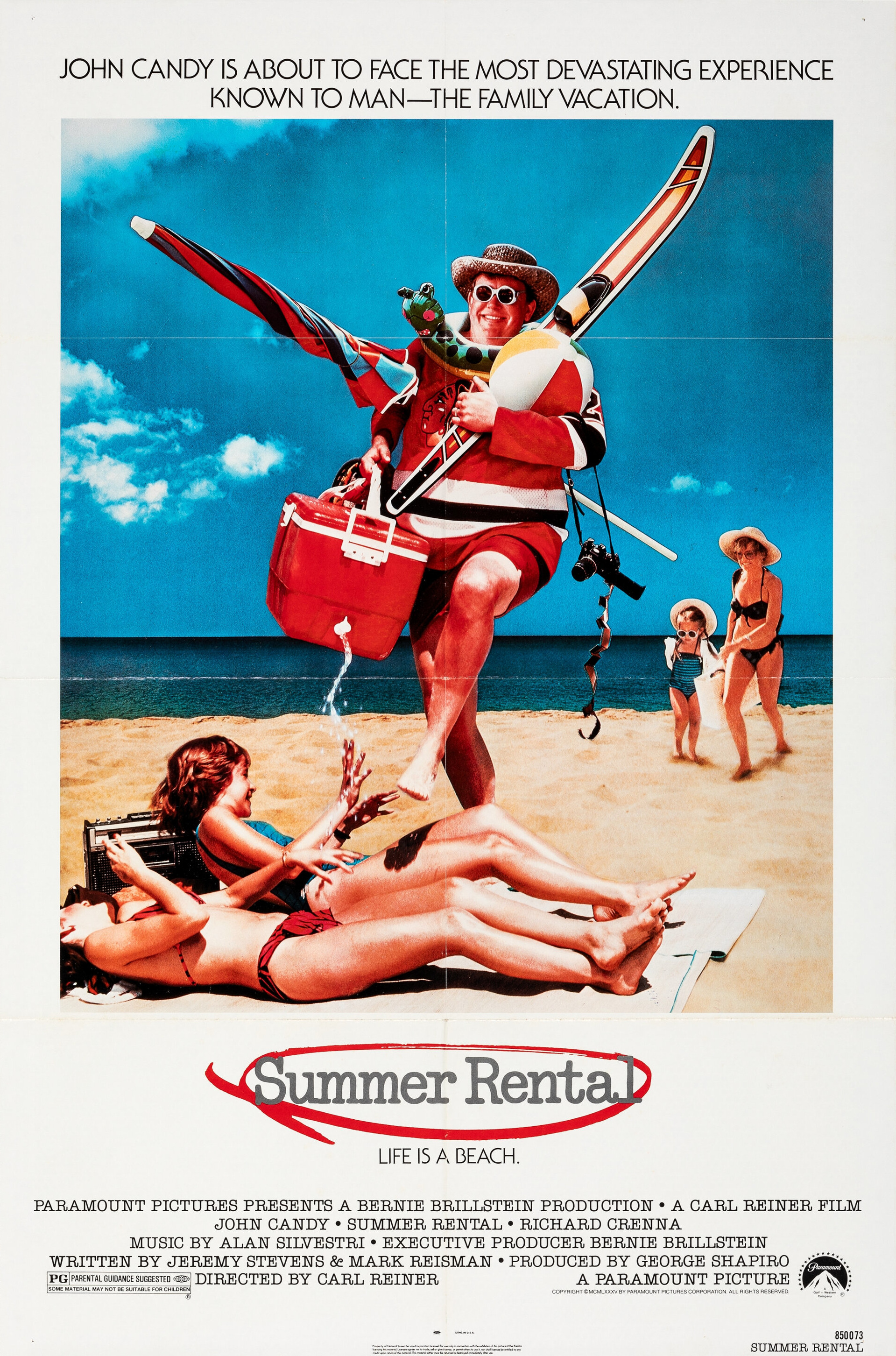 Mega Sized Movie Poster Image for Summer Rental 