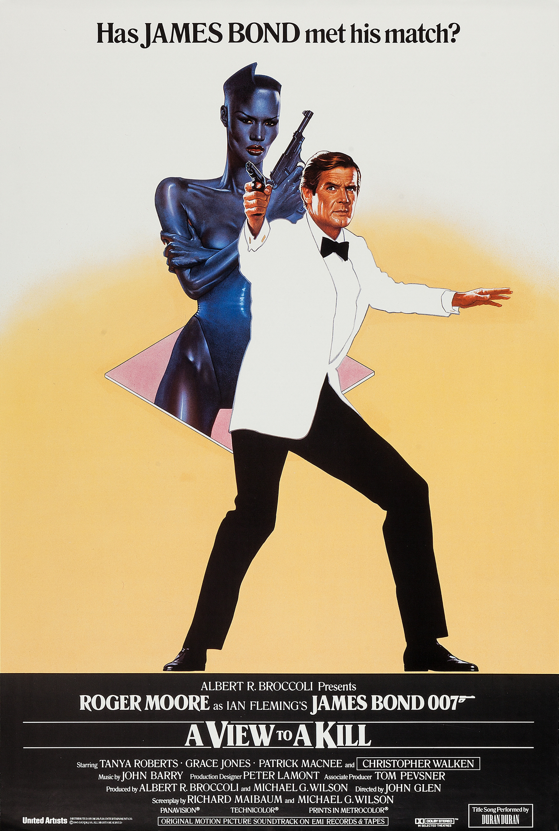 Mega Sized Movie Poster Image for A View to a Kill (#6 of 6)