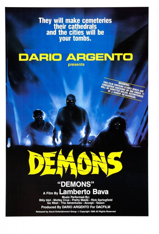 Demons Movie Poster