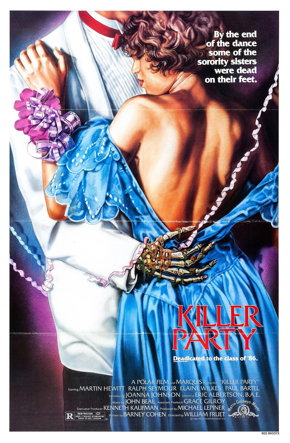 Extra Large Movie Poster Image for Killer Party 