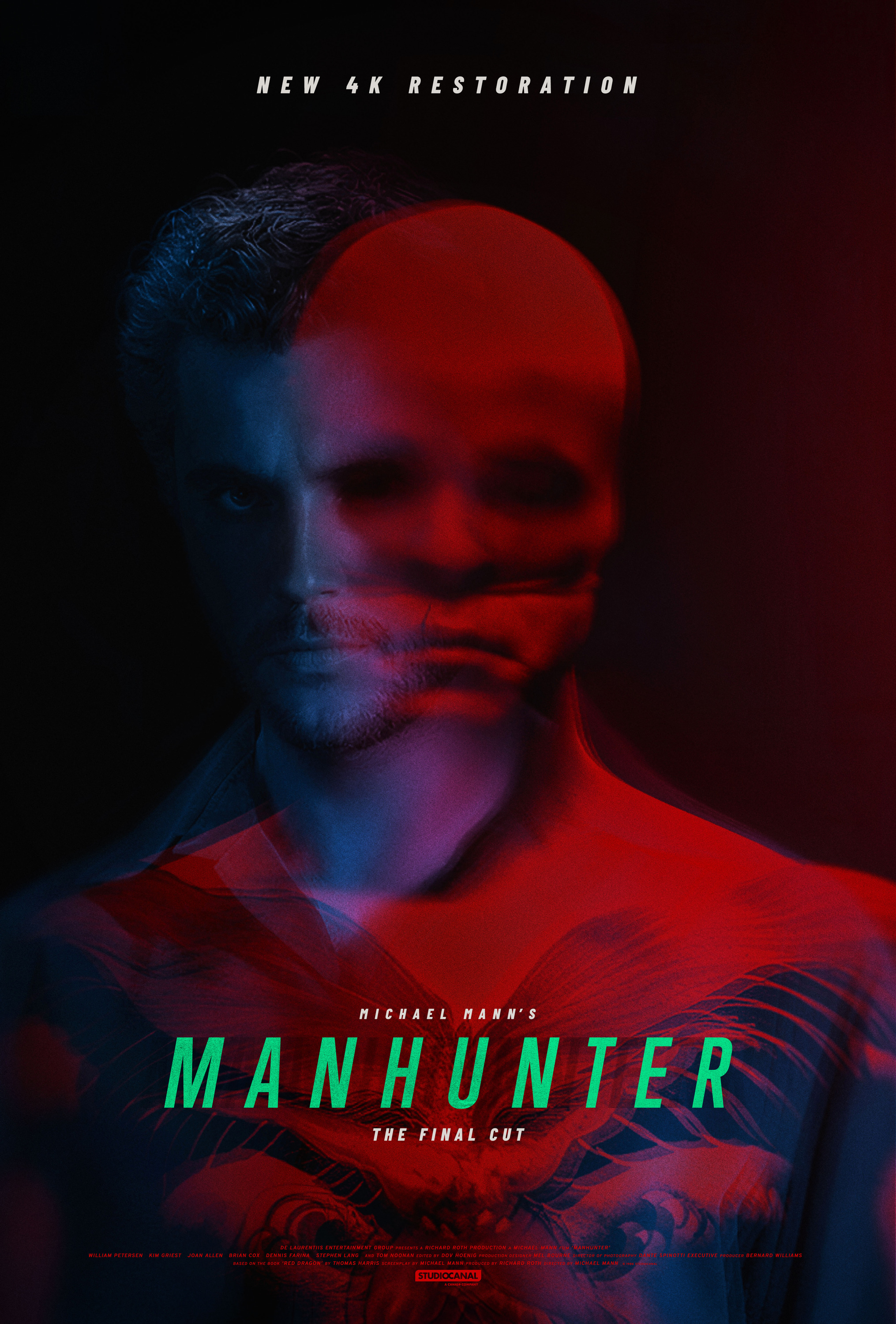Mega Sized Movie Poster Image for Manhunter (#4 of 4)