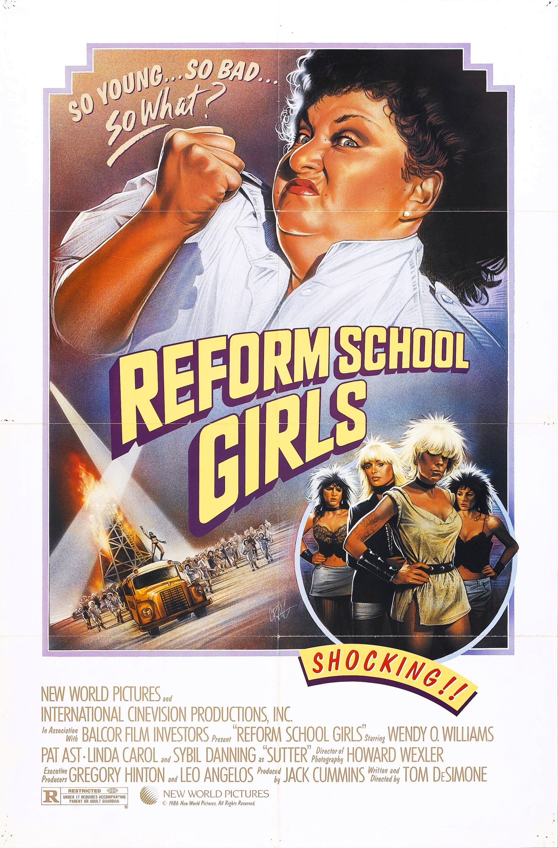 Mega Sized Movie Poster Image for Reform School Girls 
