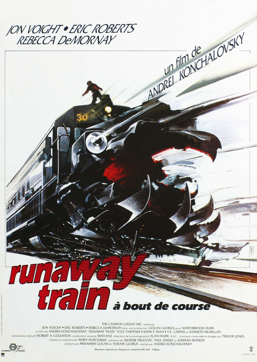 Extra Large Movie Poster Image for Runaway Train (#2 of 2)