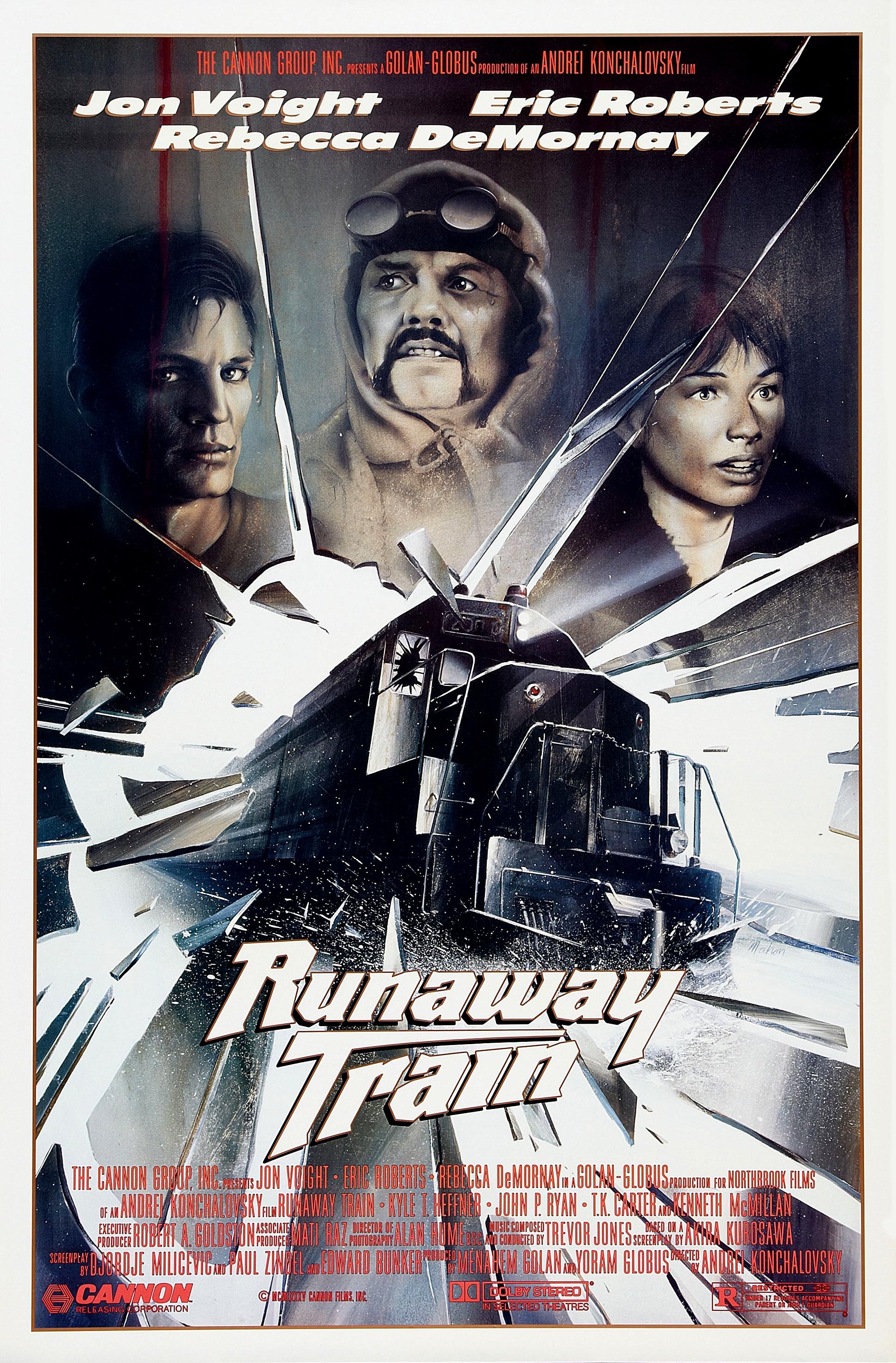 Mega Sized Movie Poster Image for Runaway Train (#1 of 2)