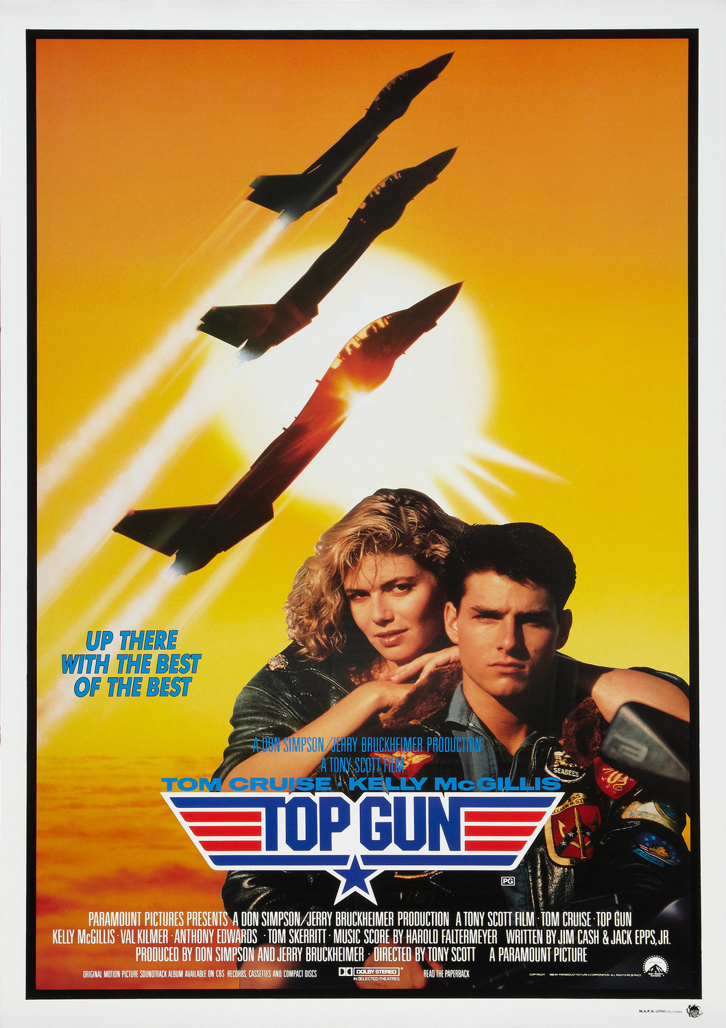 Extra Large Movie Poster Image for Top Gun (#2 of 9)