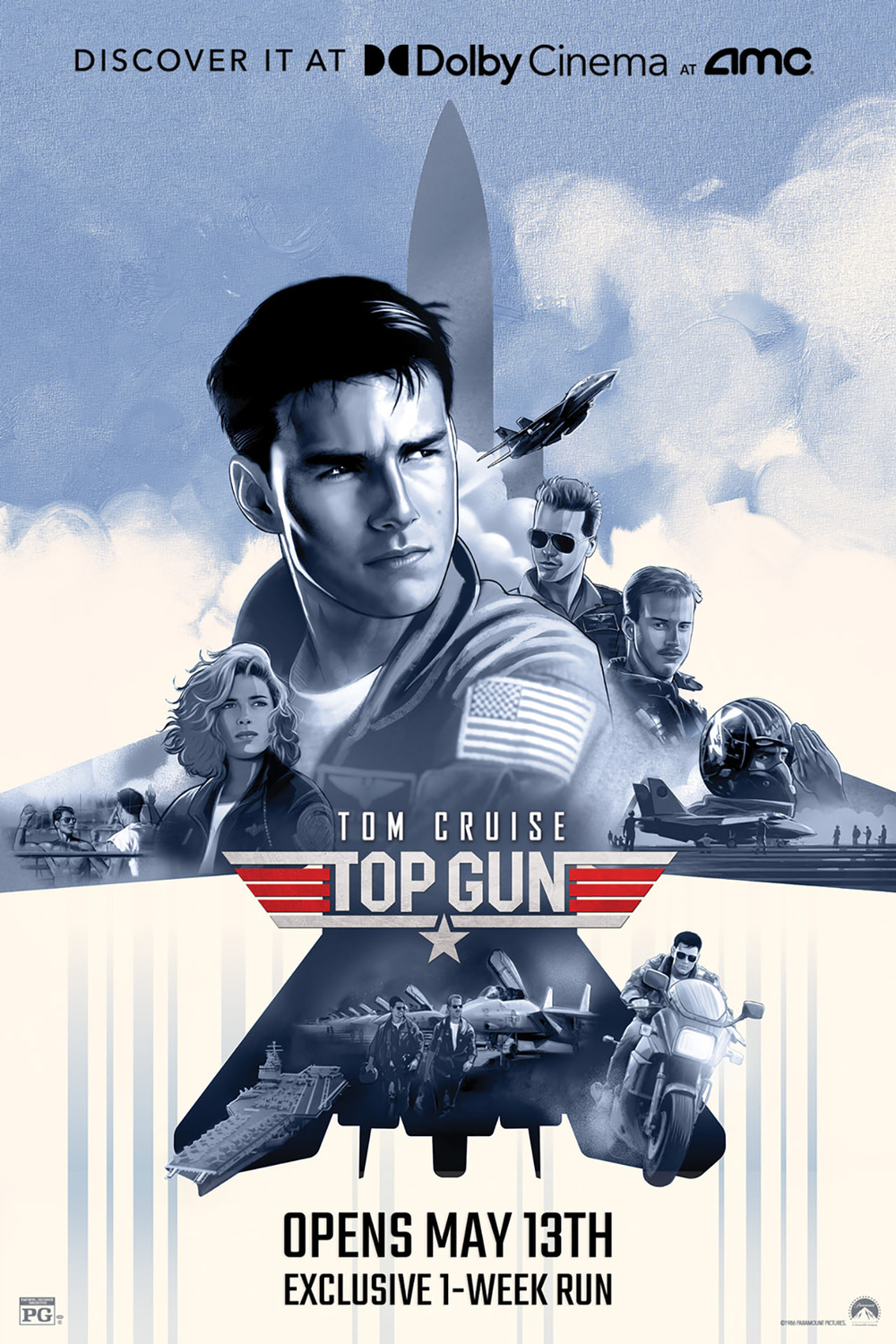 Extra Large Movie Poster Image for Top Gun (#7 of 9)