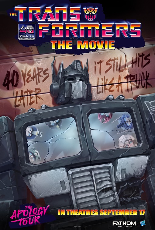 Transformers: The Movie Movie Poster