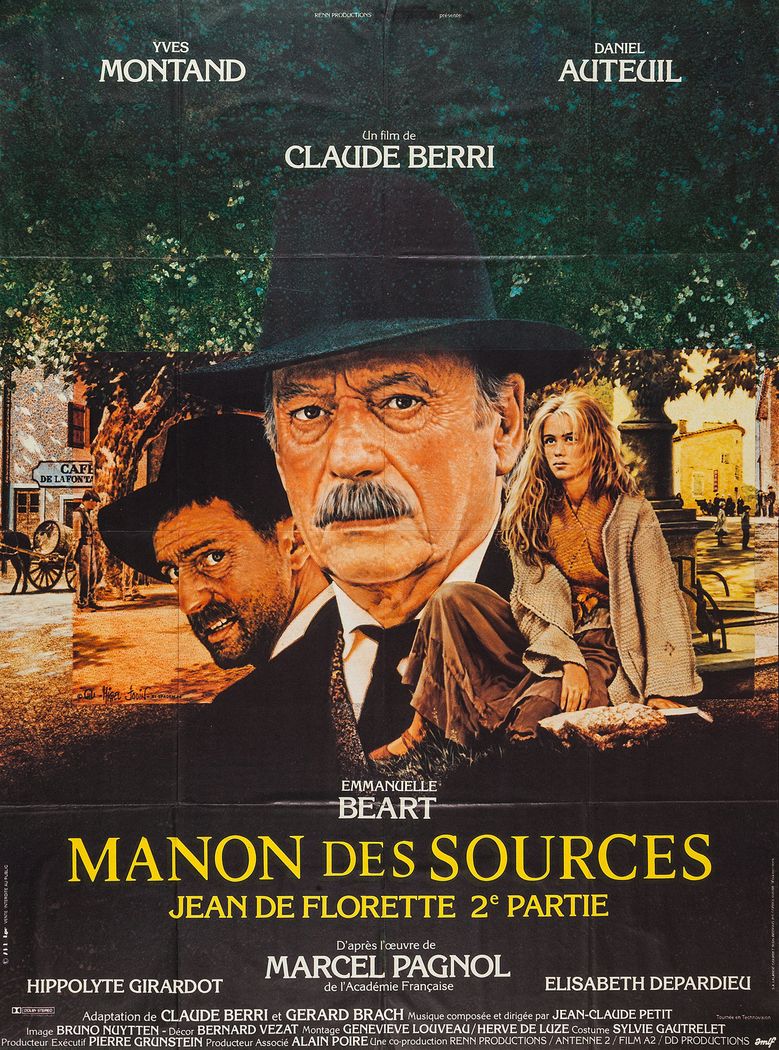 Extra Large Movie Poster Image for Manon of the Spring (#1 of 2)