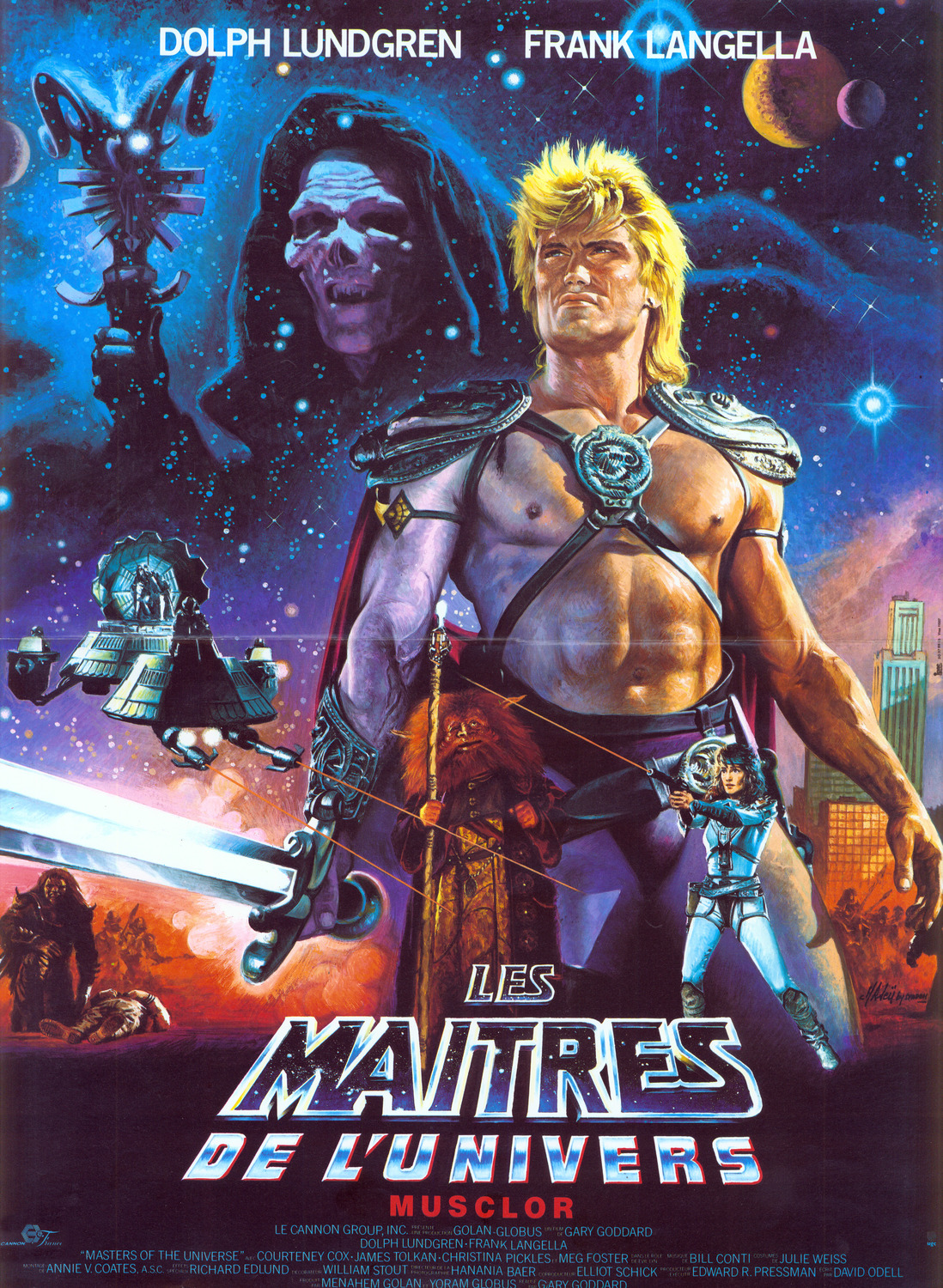 Extra Large Movie Poster Image for Masters of the Universe (#4 of 4)