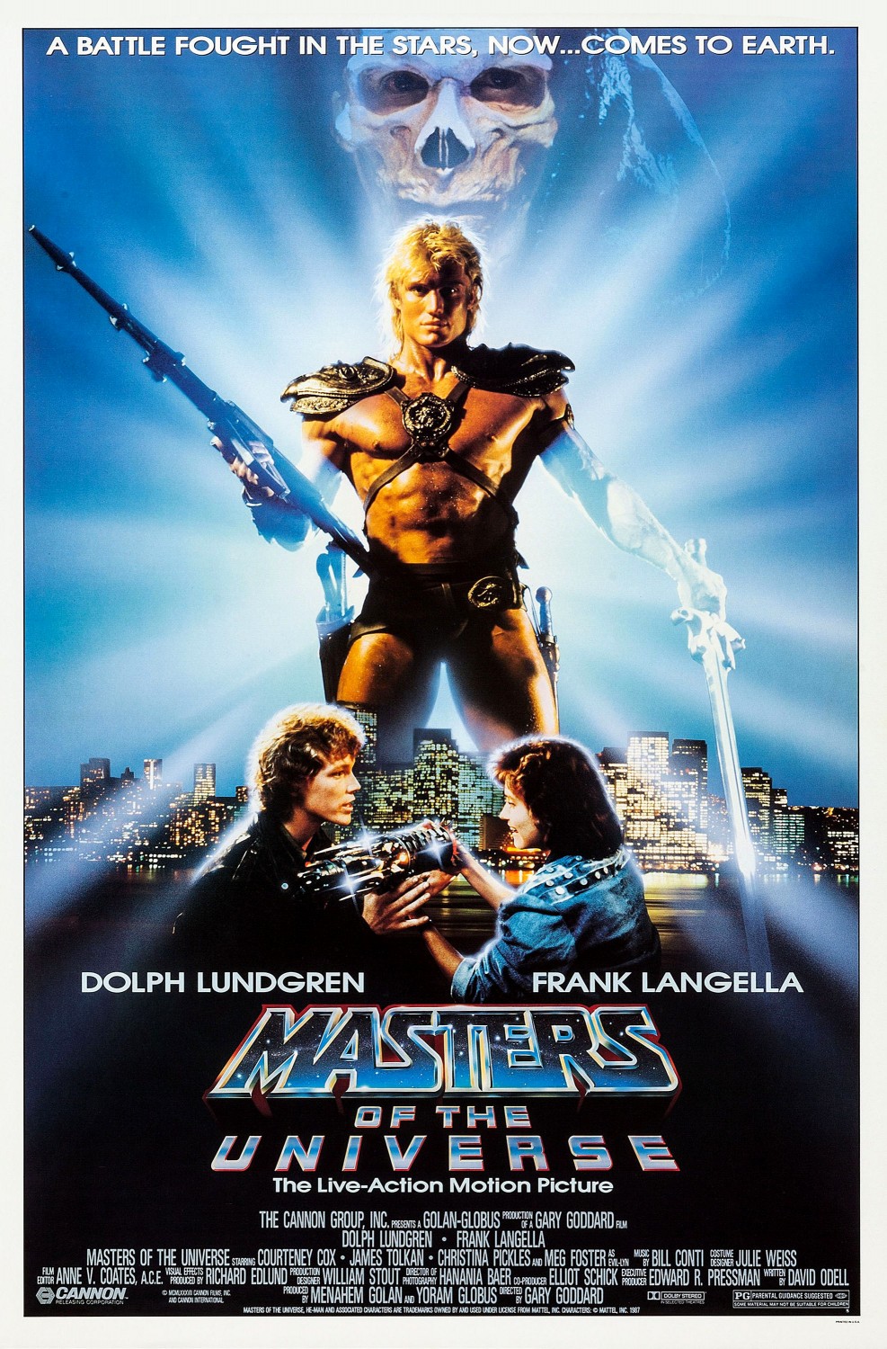 Extra Large Movie Poster Image for Masters of the Universe (#1 of 4)