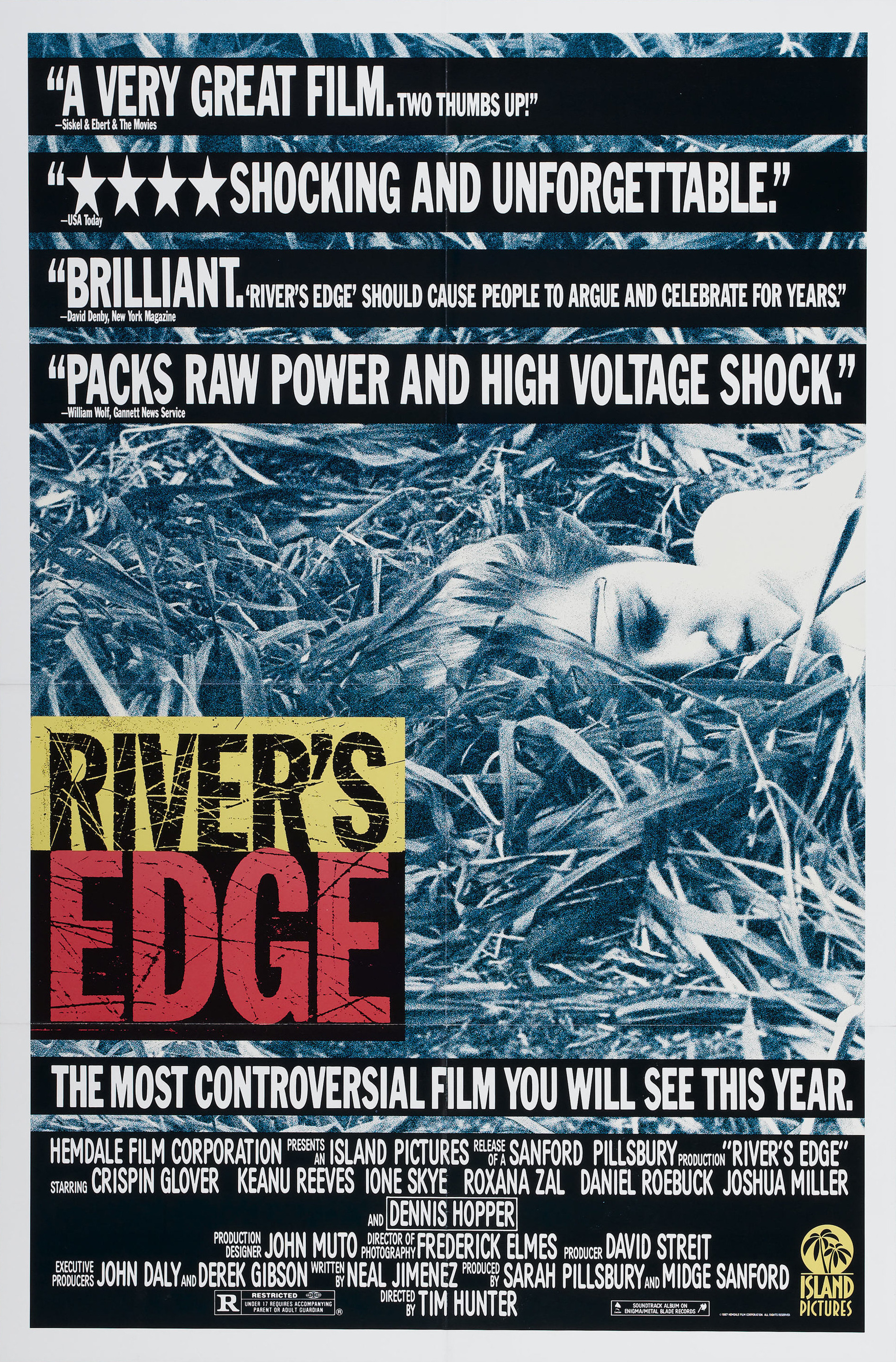 Mega Sized Movie Poster Image for River's Edge 