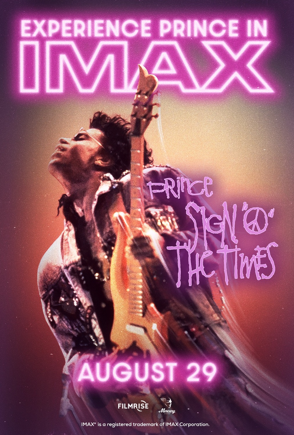 Extra Large Movie Poster Image for Sign 'o' the Times (#2 of 2)