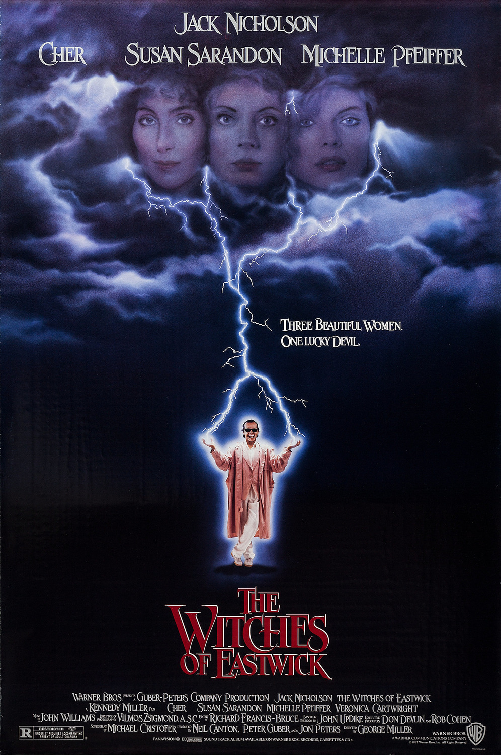 Extra Large Movie Poster Image for The Witches of Eastwick 